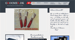 Desktop Screenshot of groomer.dk